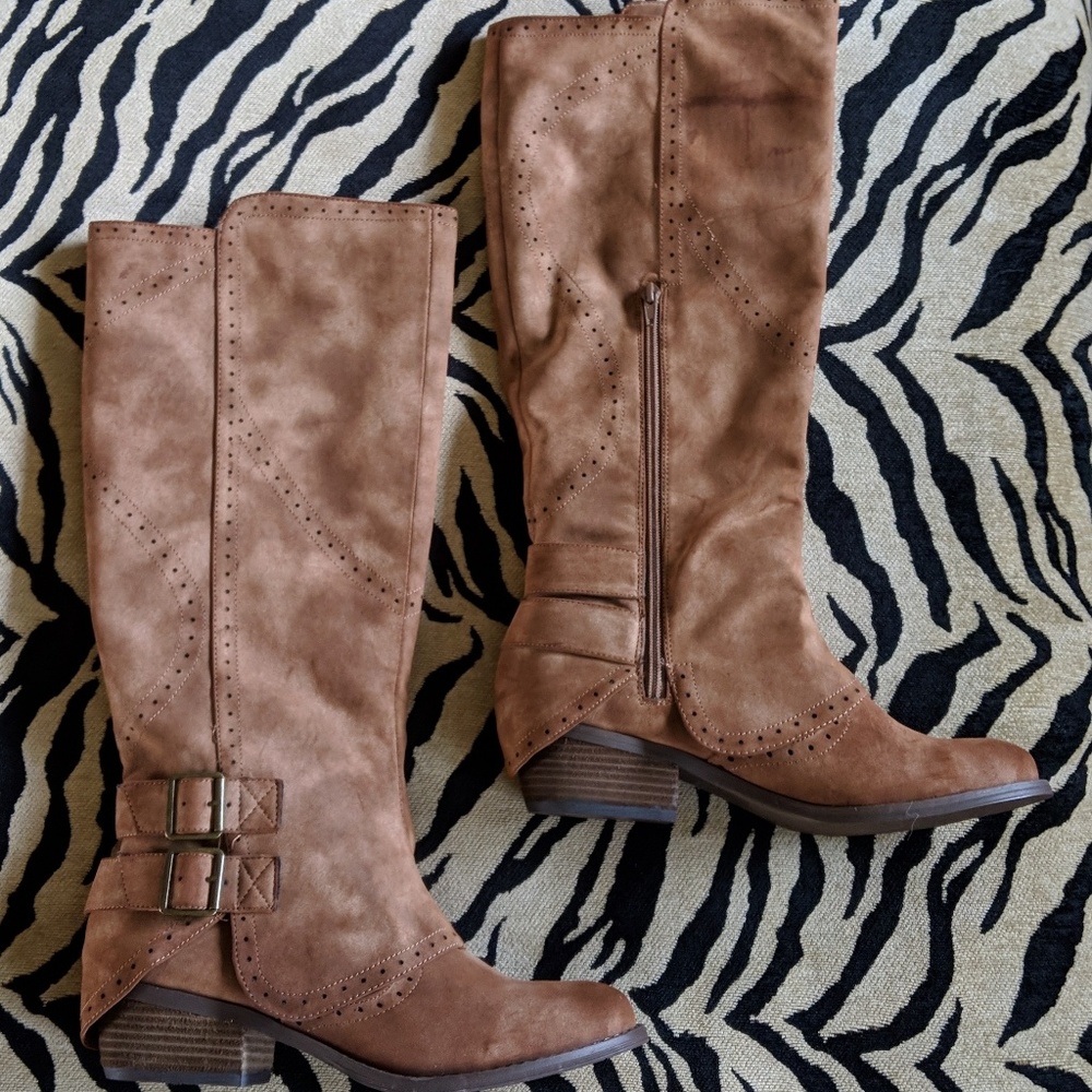 Knee high boots
